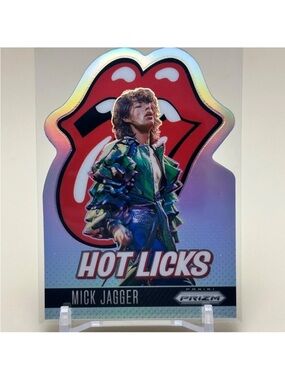 Rolling Stones Mick Jagger 2025 Prizm Rock Band Music Insert Cards